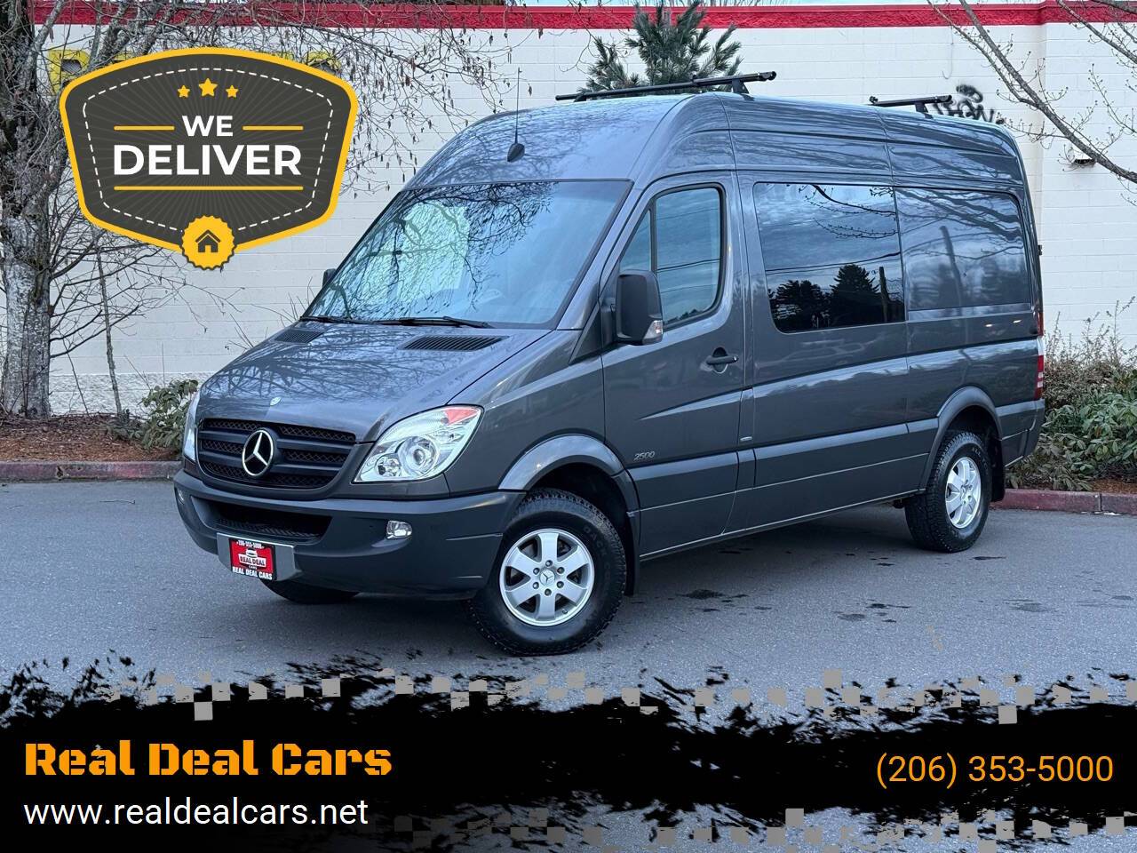 2012 Mercedes-Benz Sprinter Crew Van 2500 — Passenger Van — 57,100 mi — Everett, WA