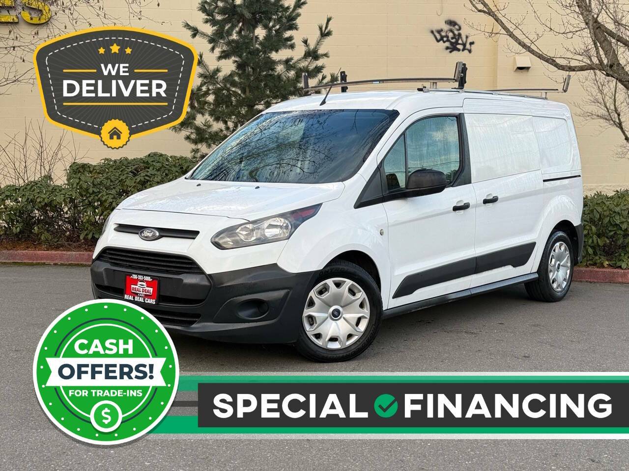 2015 Ford Transit Connect Van XL — Cargo Van — 101,485 mi — Everett, WA