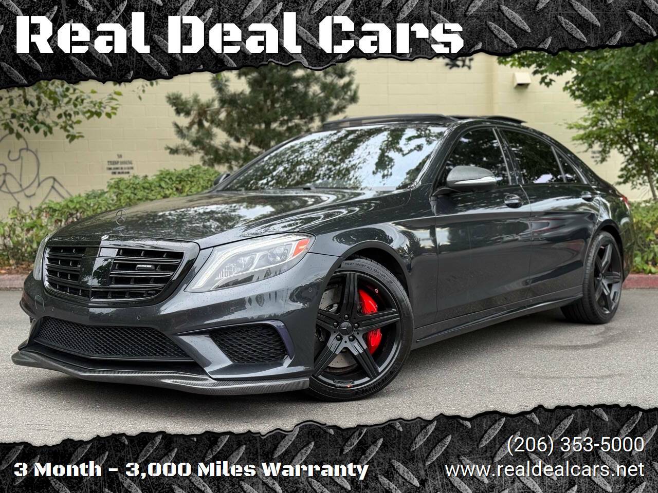2017 Mercedes-Benz S-Class S 63 AMG — Sedan — 95,135 mi — Everett, WA