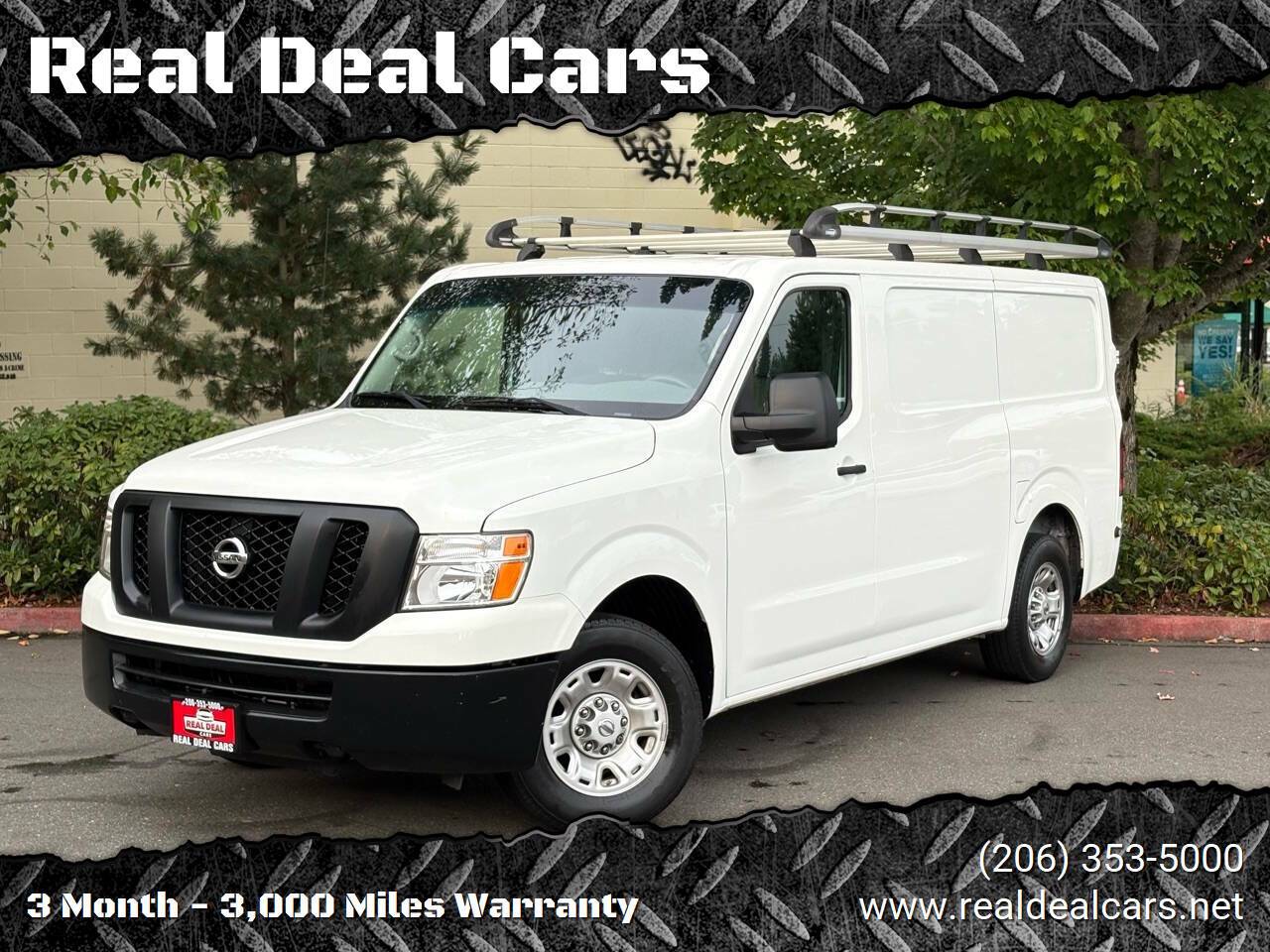 2021 Nissan NV Cargo NV2500 HD SV — Cargo Van — 65,117 mi — Everett, WA