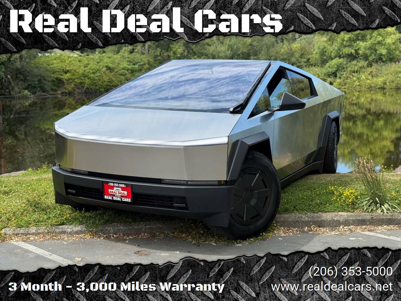 2025 Tesla Cybertruck Standard — Pickup Truck — 4,080 mi — Everett, WA