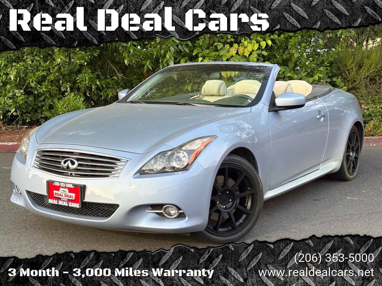 2012 INFINITI G G37 — Convertible — 64,672 mi — Everett, WA