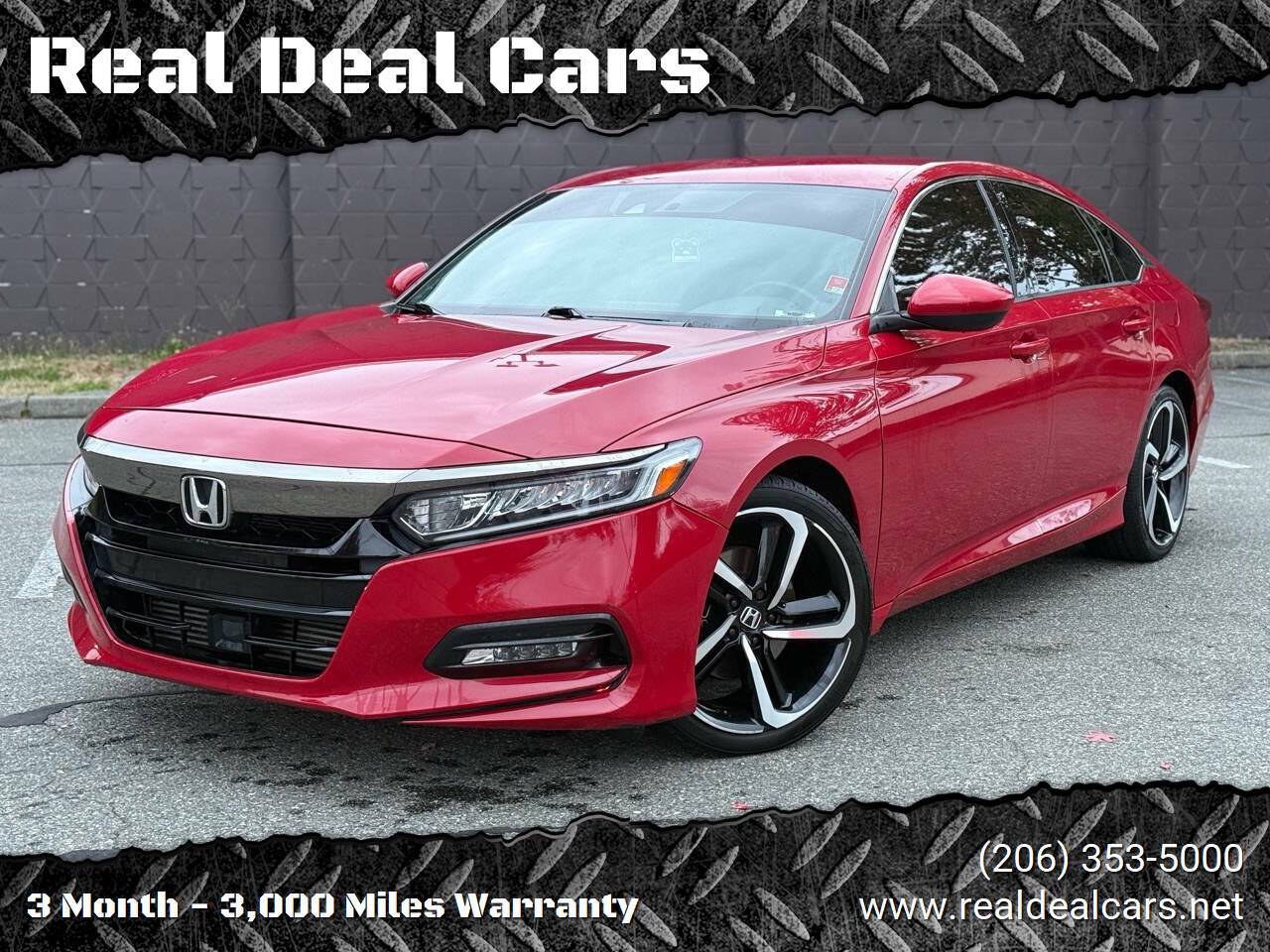 2018 Honda Accord Sport — Sedan — 98,371 mi — Everett, WA