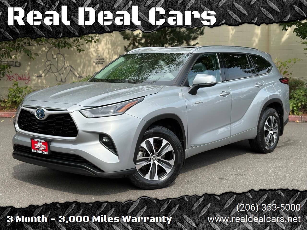 2021 Toyota Highlander Hybrid XLE — SUV — 84,472 mi — Everett, WA