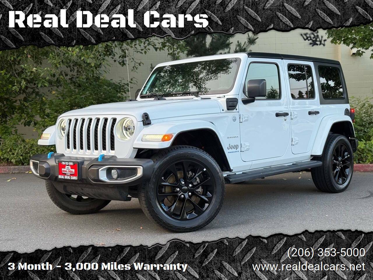 2023 Jeep Wrangler Sahara 4xe — SUV — 52,900 mi — Everett, WA
