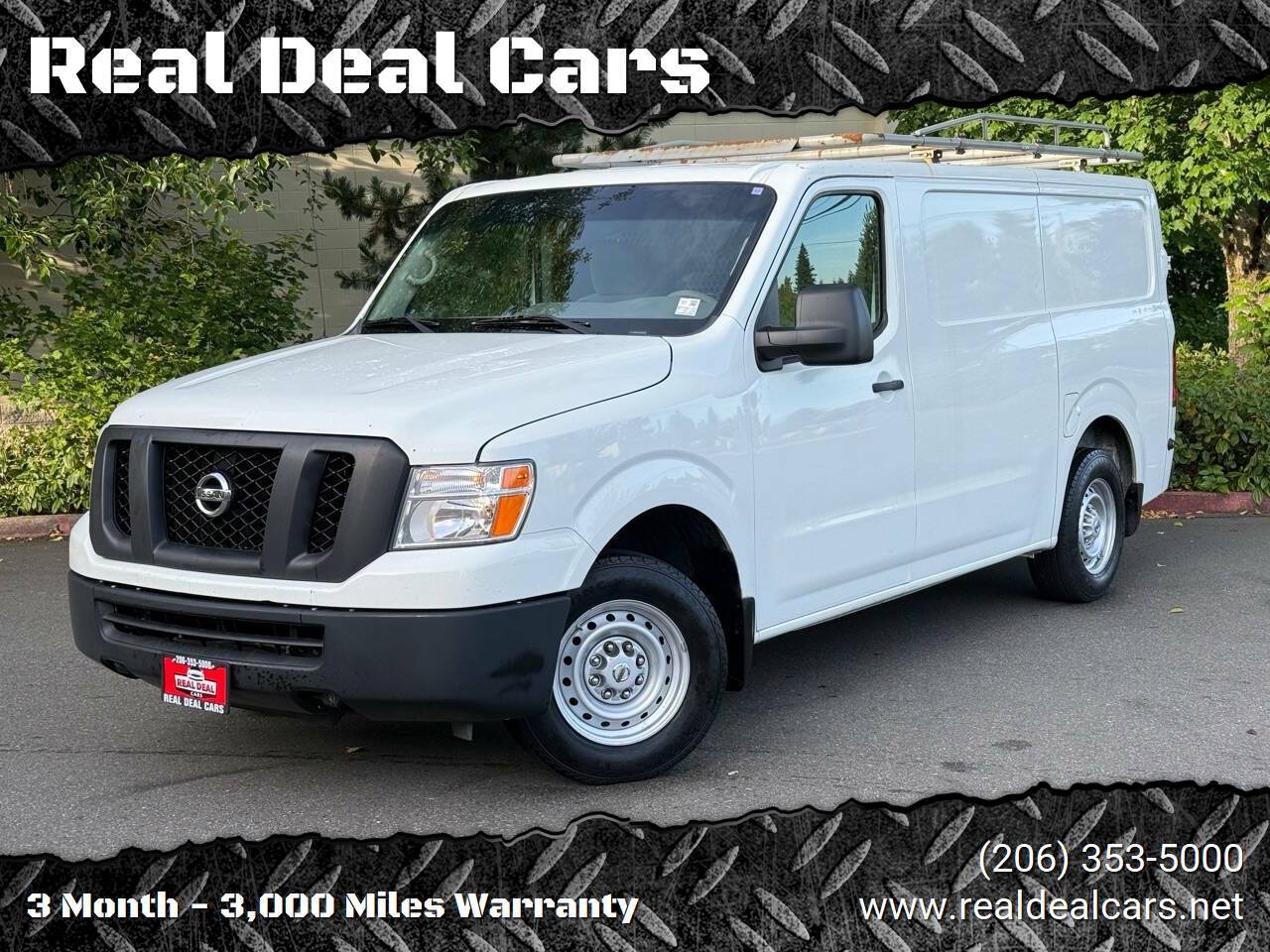 2016 Nissan NV Cargo NV2500 HD S — Cargo Van — 176,691 mi — Everett, WA