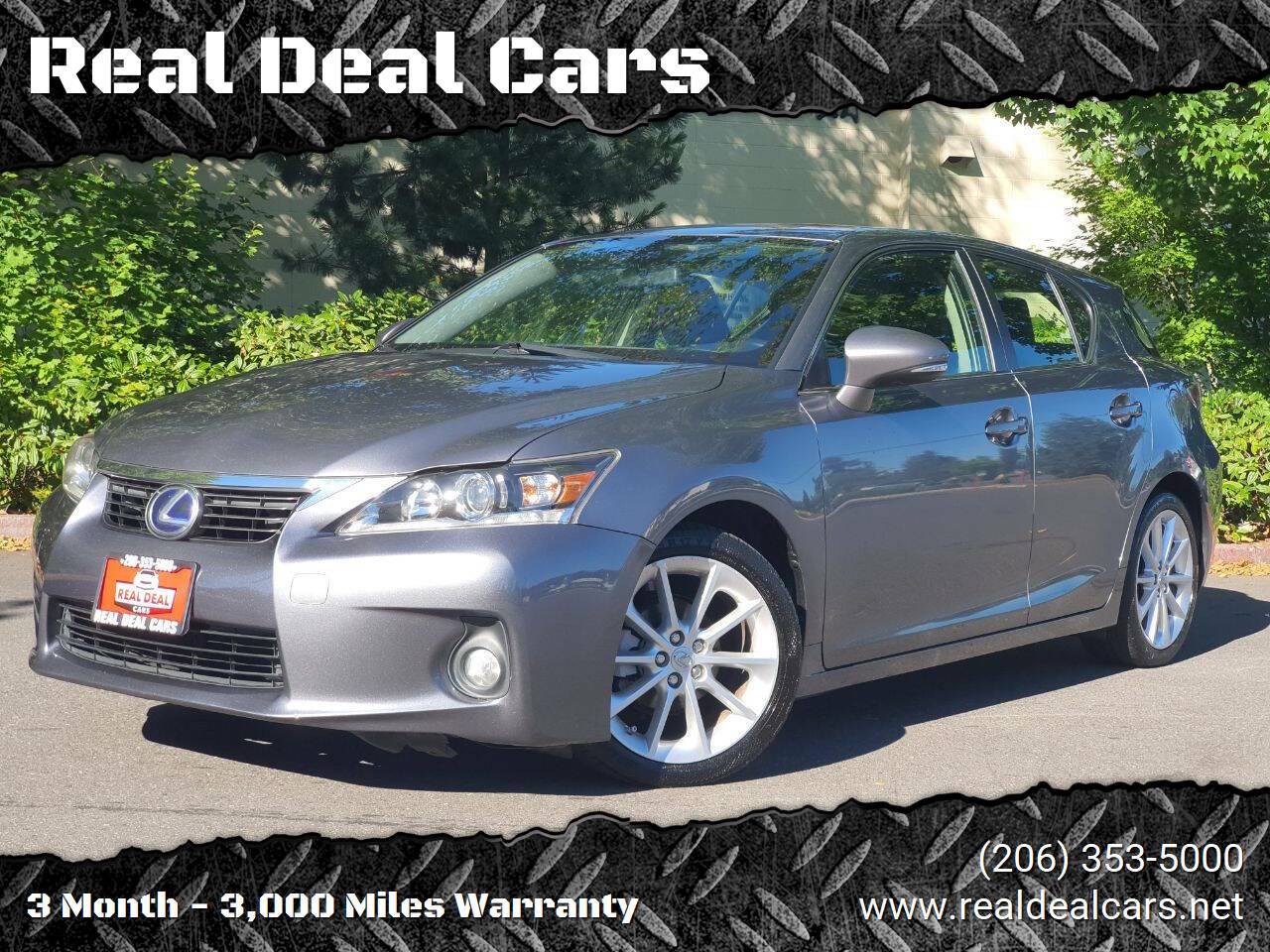 2012 Lexus CT CT 200h Premium — Hatchback — 159,330 mi — Everett, WA