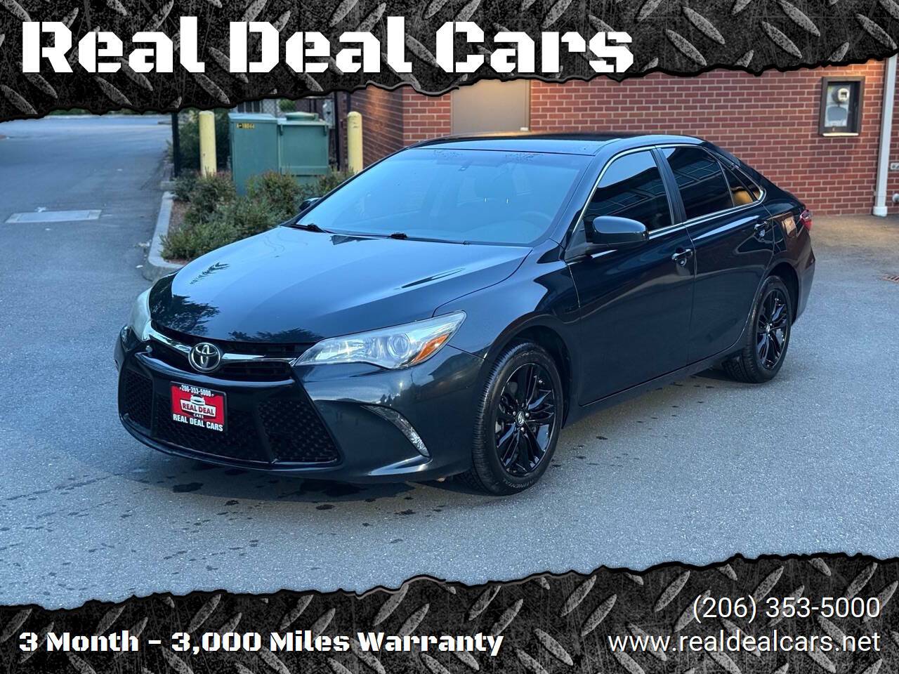 2017 Toyota Camry SE — Sedan — 95,215 mi — Everett, WA