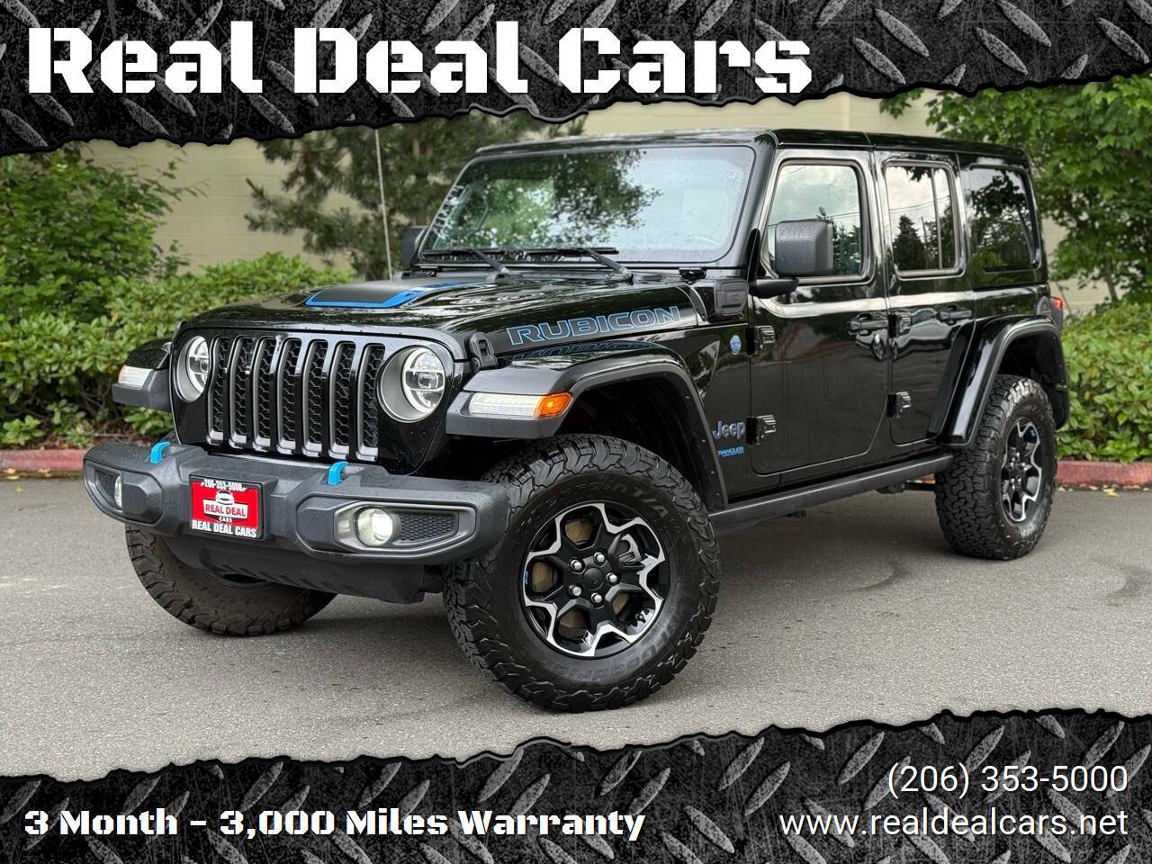 2022 Jeep Wrangler Rubicon 4xe — SUV — 46,750 mi — Everett, WA