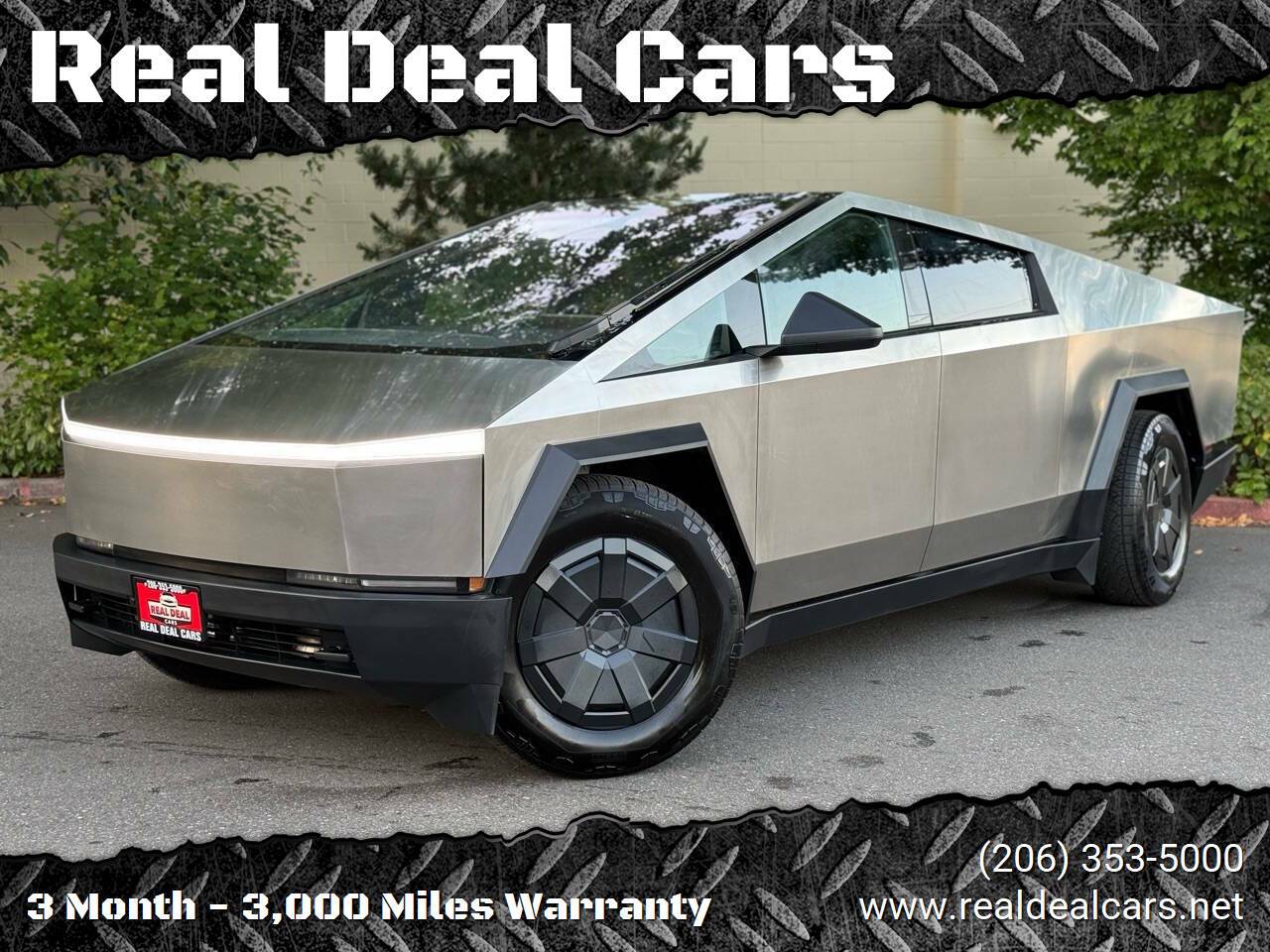 2025 Tesla Cybertruck Standard — Pickup Truck — 2,280 mi — Everett, WA
