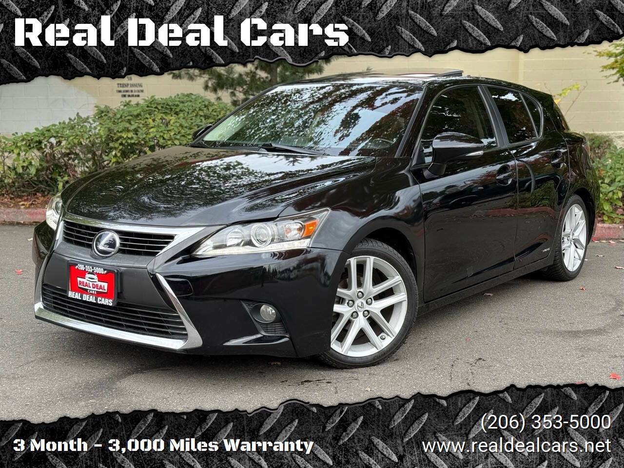 2016 Lexus CT CT 200h — Hatchback — 76,263 mi — Everett, WA