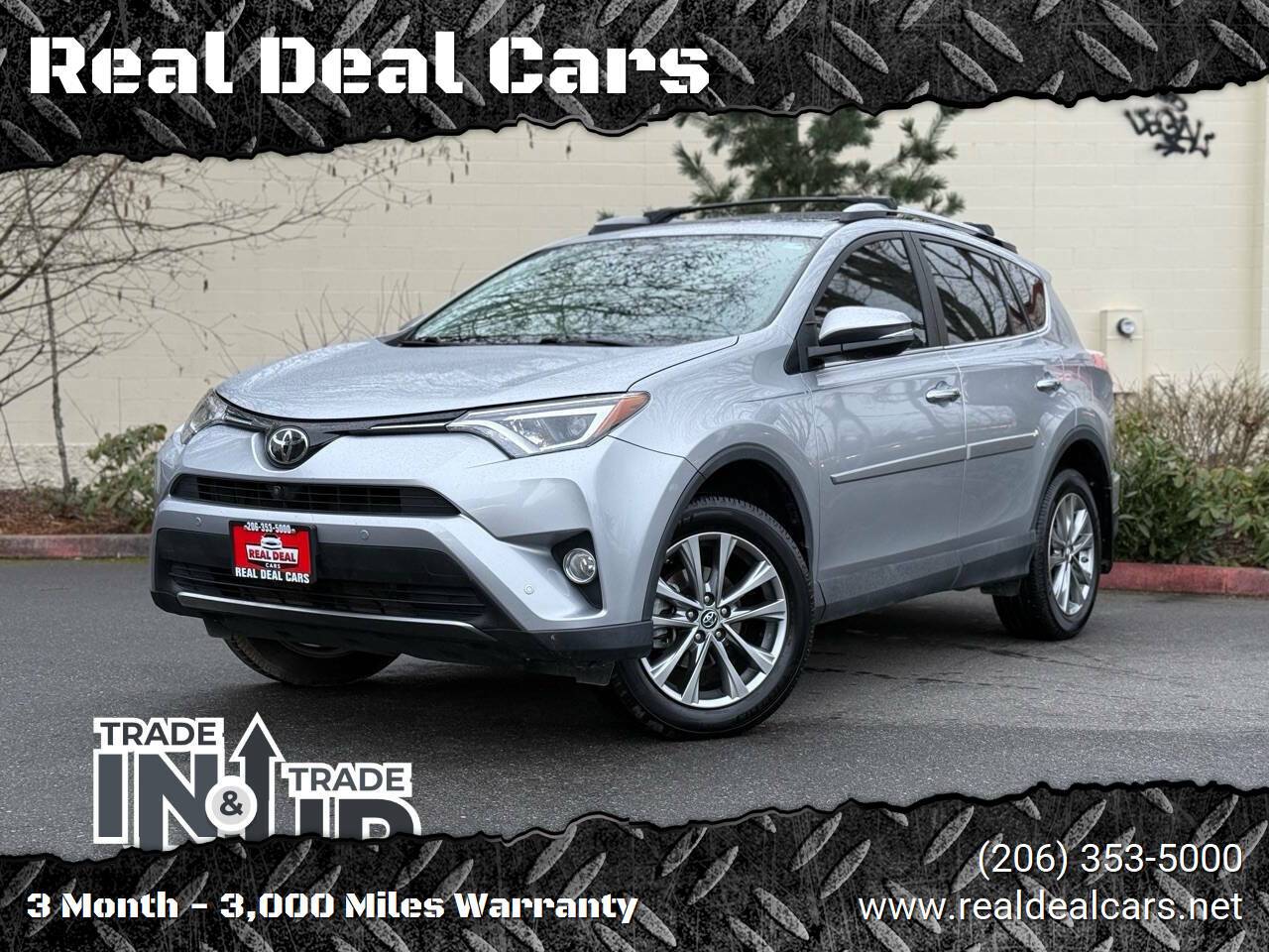 2017 Toyota RAV4 Limited — SUV — 47,522 mi — Everett, WA