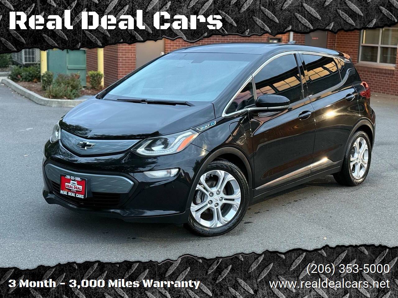 2017 Chevrolet Bolt EV LT — Hatchback — 38,173 mi — Everett, WA