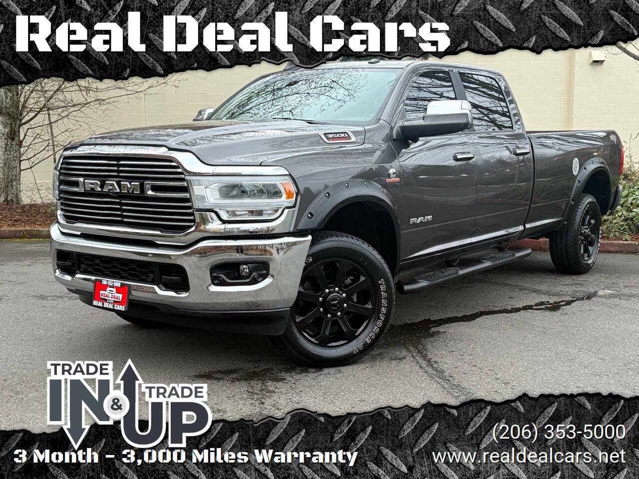 2019 Ram 3500 Laramie — Pickup Truck — 74,253 mi — Everett, WA