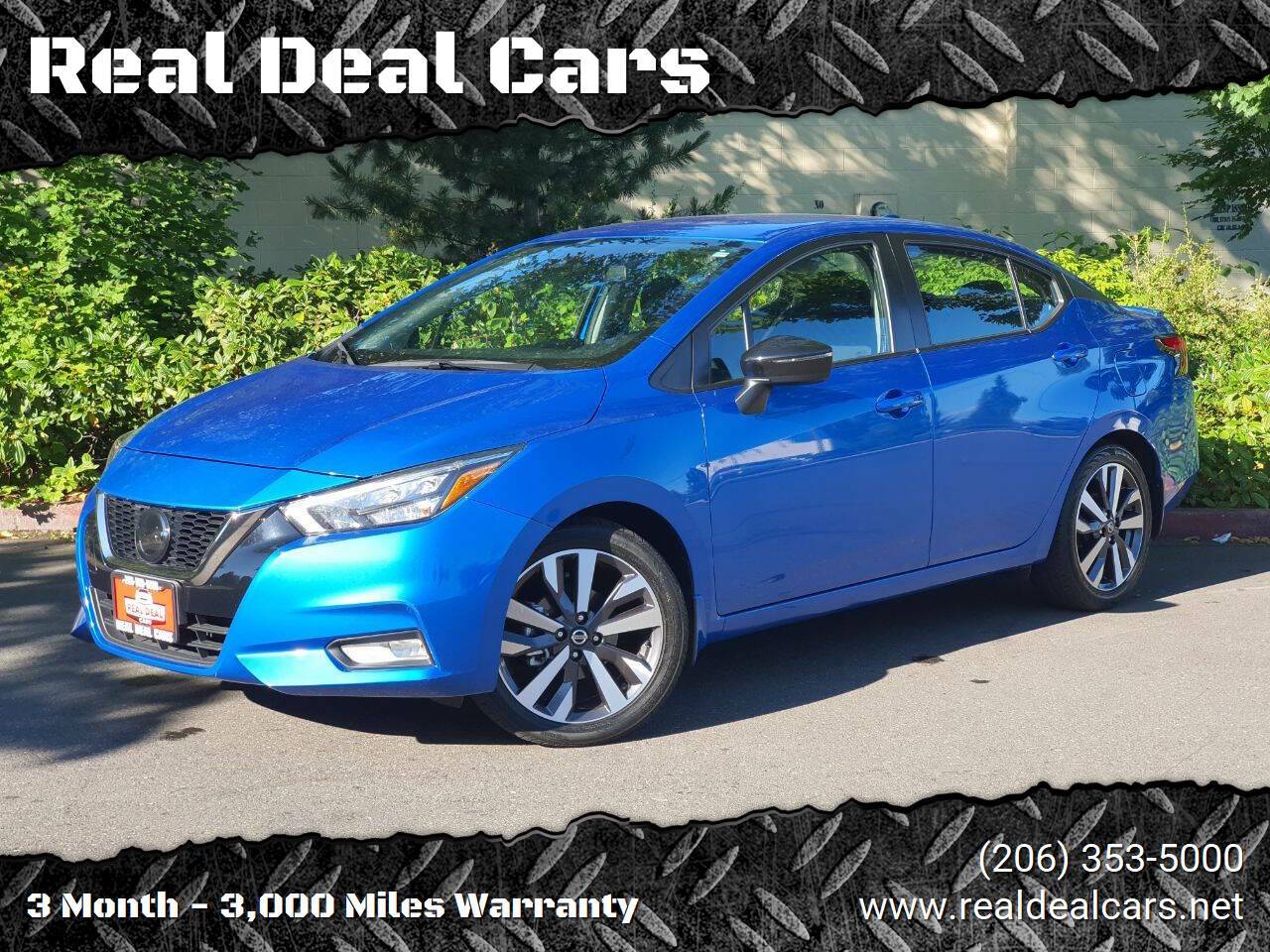 2021 Nissan Versa SR — Sedan — 52,204 mi — Everett, WA