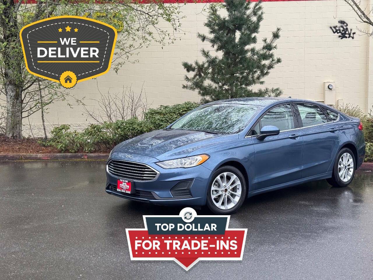 2019 Ford Fusion SE — Sedan — 91,538 mi — Everett, WA