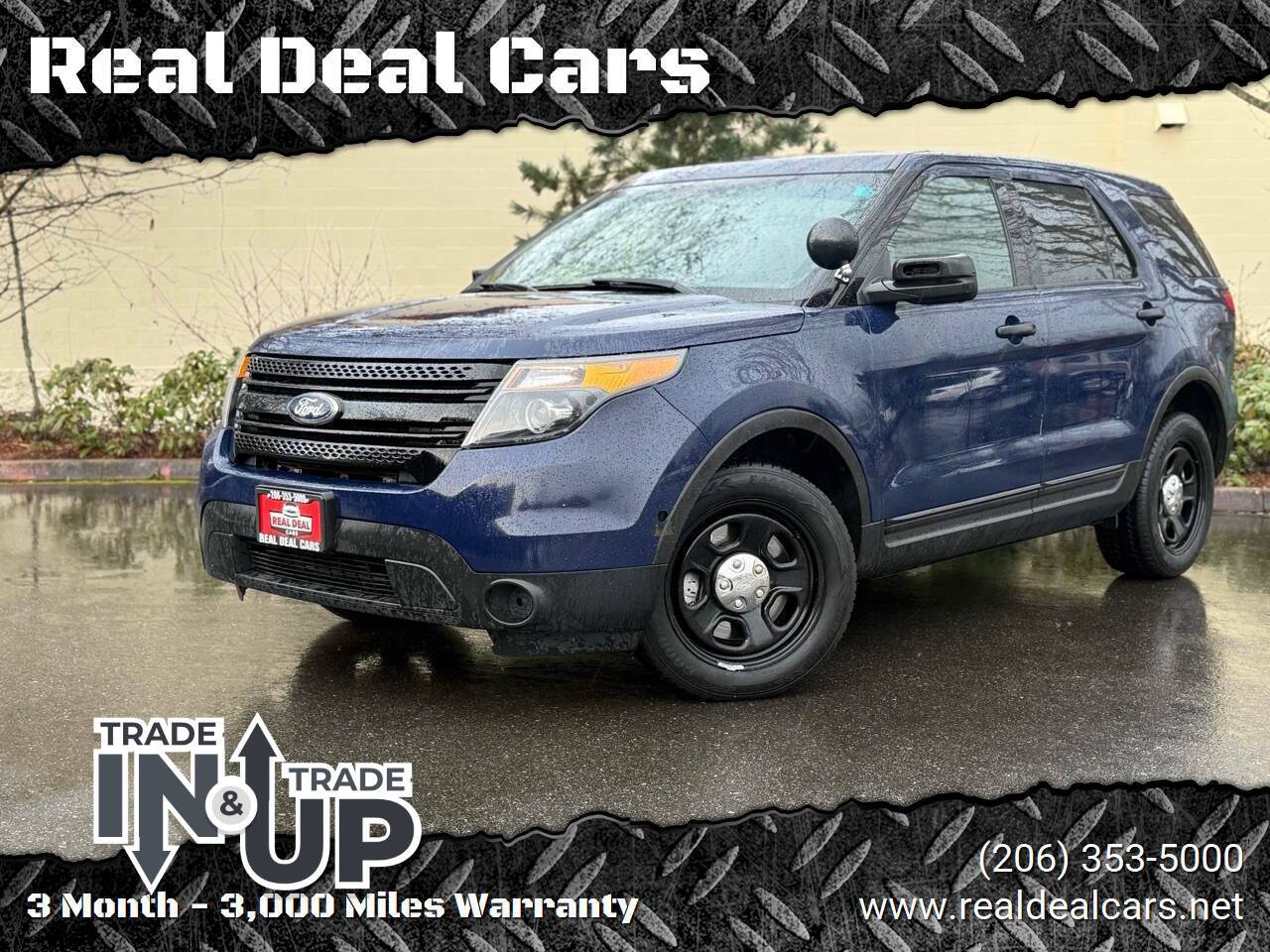 2015 Ford Utility Police Interceptor Base — SUV — 85,752 mi — Everett, WA