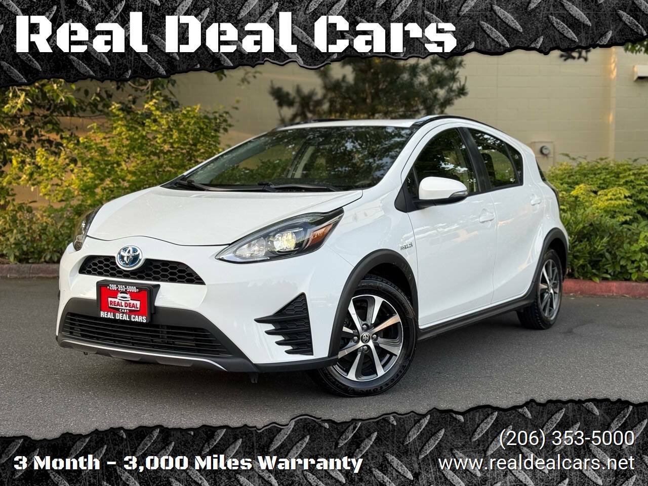 2019 Toyota Prius c LE — Hatchback — 107,117 mi — Everett, WA