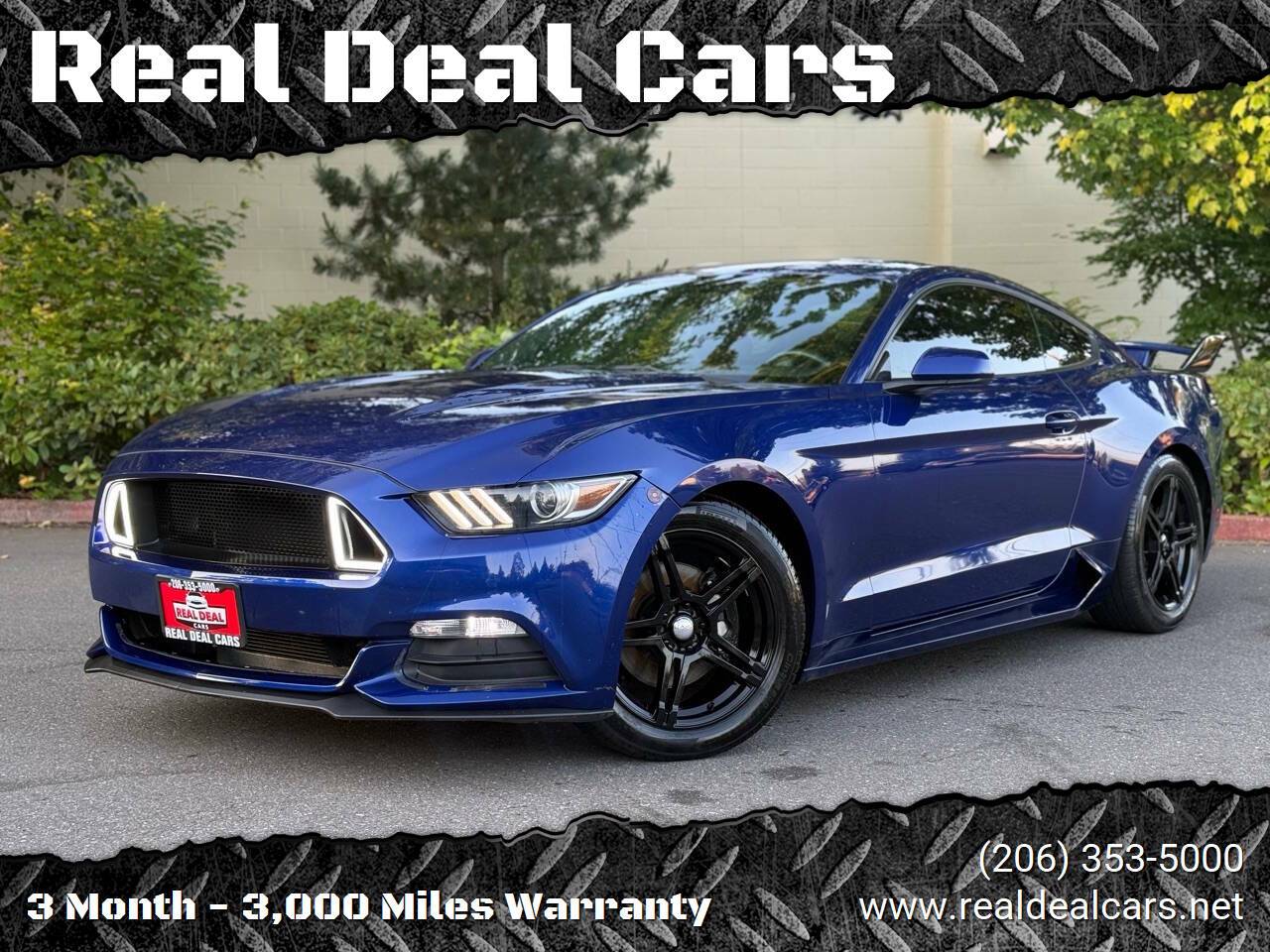 2015 Ford Mustang V6 — Coupe — 73,389 mi — Everett, WA