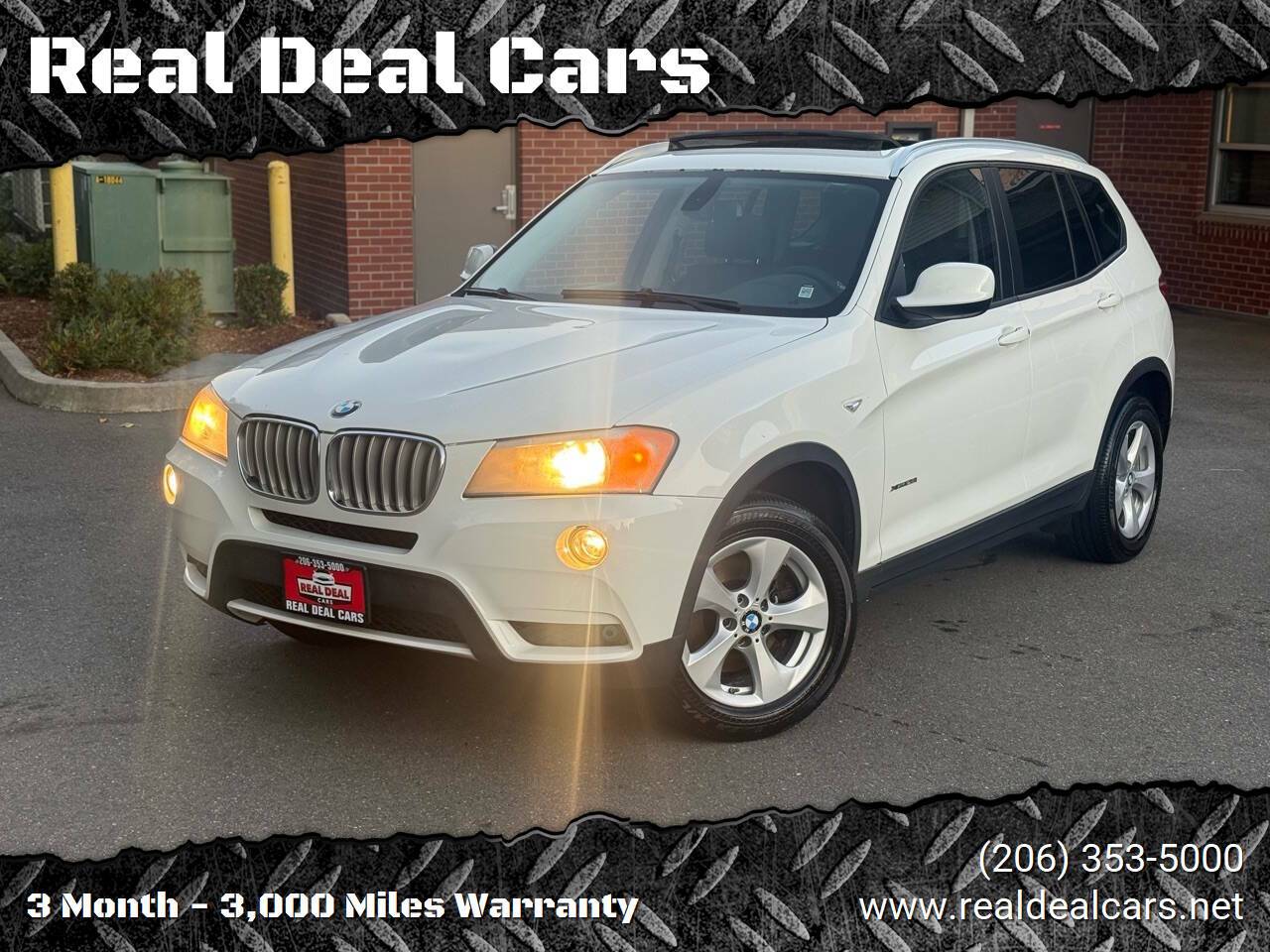 2011 BMW X3 28i — SUV — 135,634 mi — Everett, WA