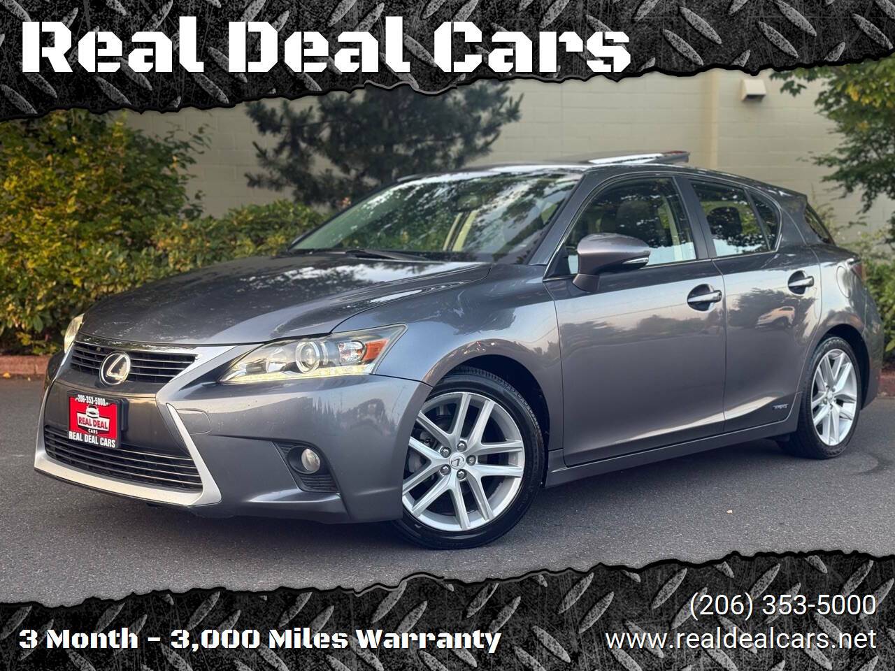 2015 Lexus CT CT 200h — Hatchback — 110,369 mi — Everett, WA