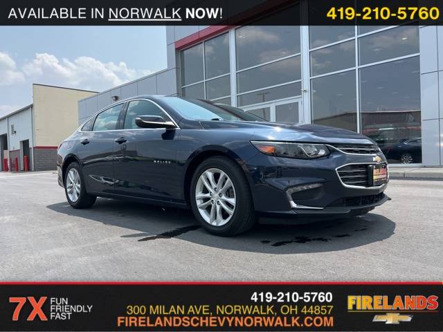 2017 Chevrolet Malibu LT — Sedan — 115,118 mi — Norwalk, OH