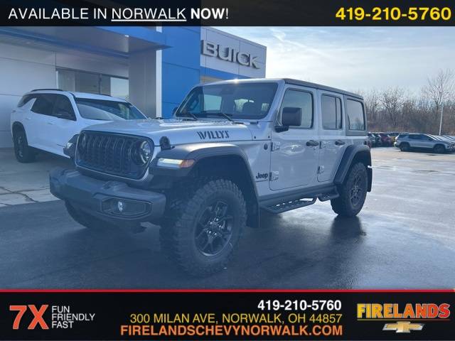 2024 Jeep Wrangler Willys — SUV — 13,539 mi — Norwalk, OH