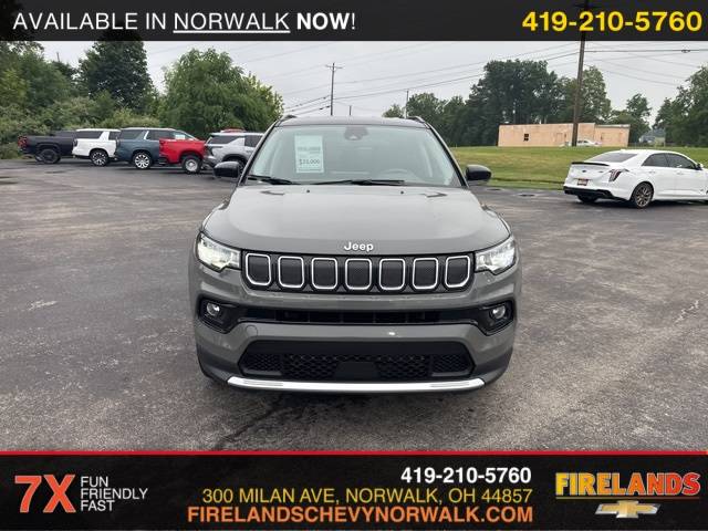 2022 Jeep Compass Limited — SUV — 19,208 mi — Norwalk, OH