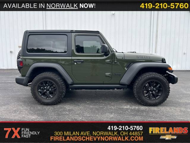 2023 Jeep Wrangler Willys — SUV — 20,970 mi — Norwalk, OH