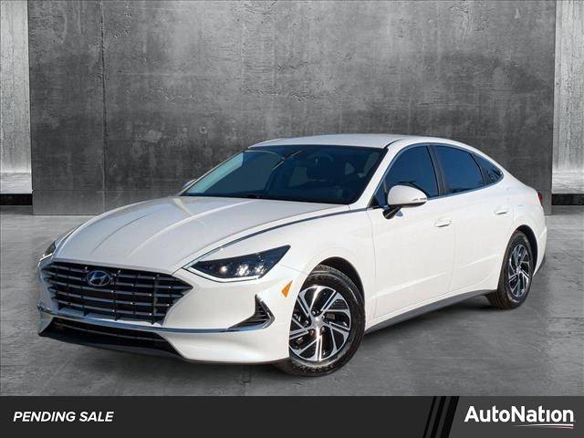 2022 Hyundai Sonata Hybrid Blue — Sedan — 41,744 mi — Tampa, FL