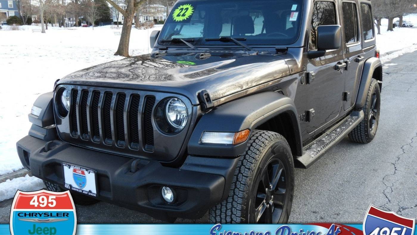 2022 Jeep Wrangler Sport Altitude — SUV — 49,072 mi — Lowell, MA