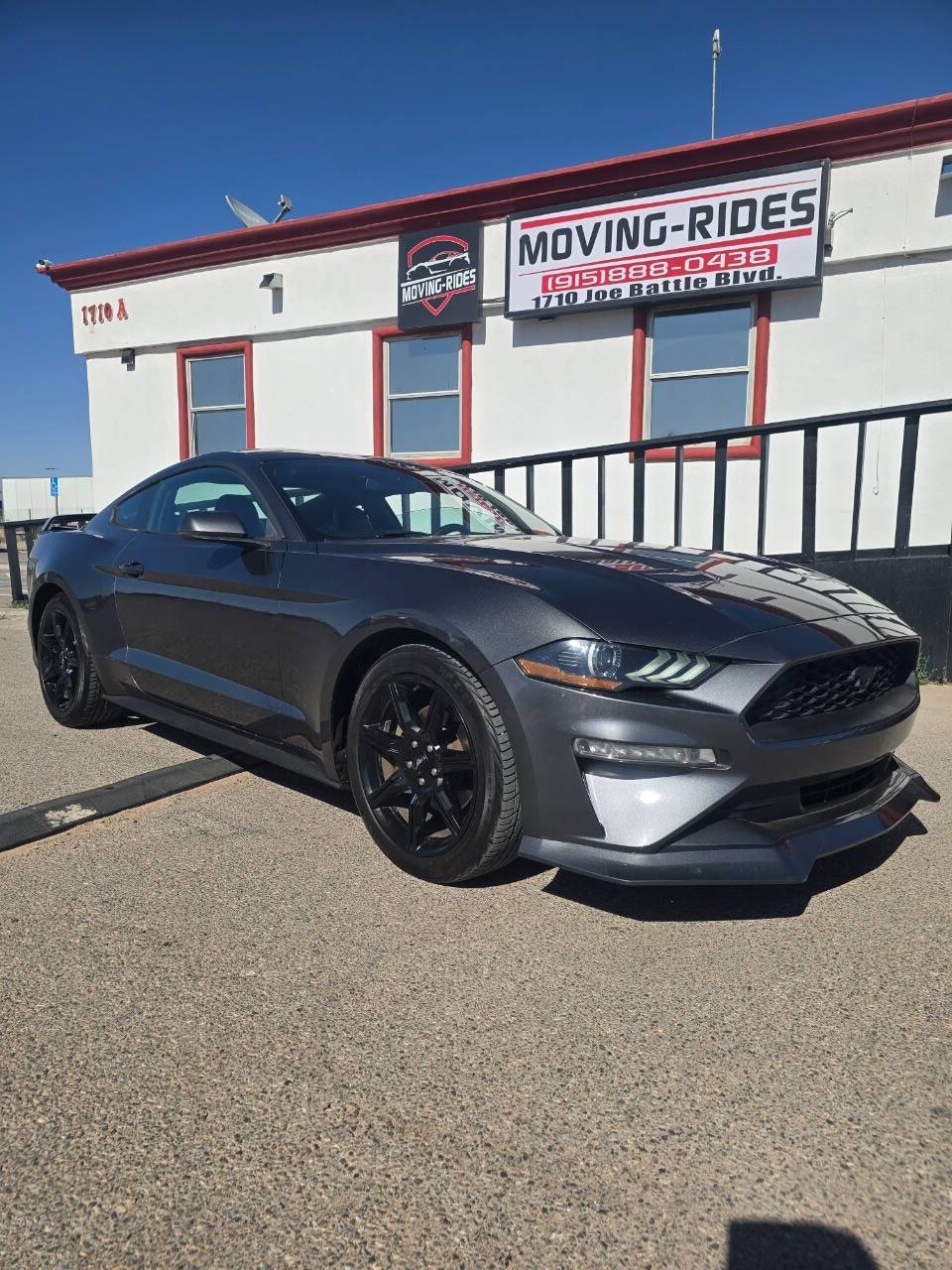 2019 Ford Mustang EcoBoost Premium — Coupe — 114,332 mi — El Paso, TX