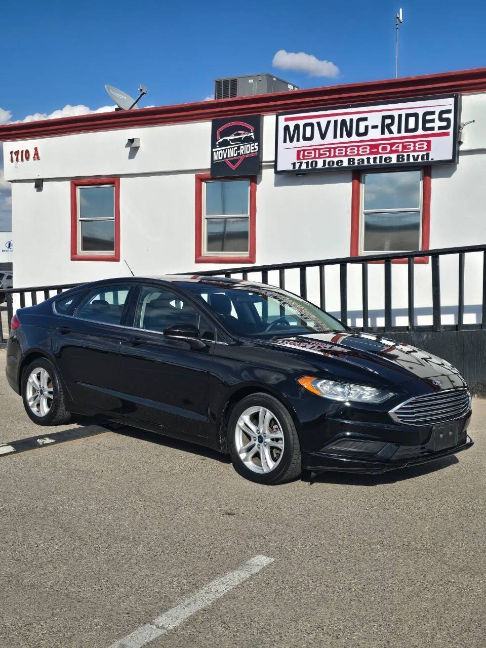 2018 Ford Fusion SE — Sedan — 90,536 mi — El Paso, TX
