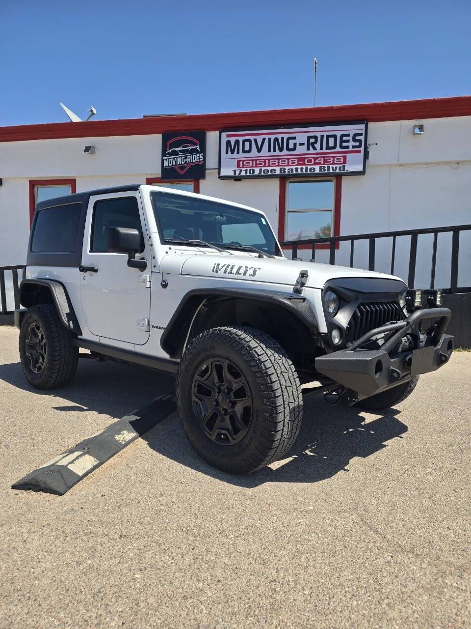 2016 Jeep Wrangler Willys Wheeler — SUV — 105,658 mi — El Paso, TX