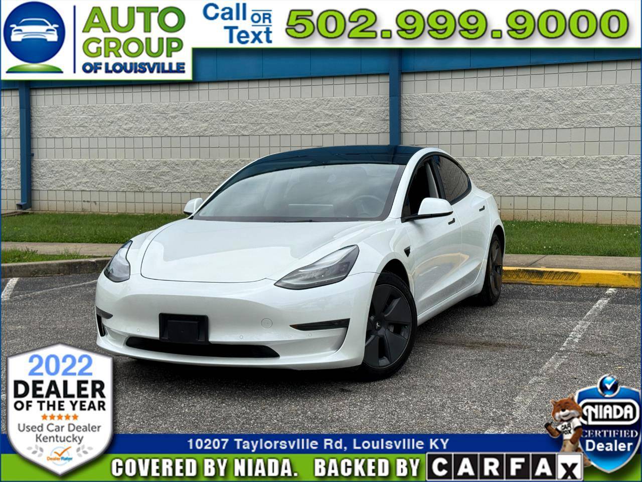 2021 Tesla Model 3 Standard Range Plus — Sedan — 76,730 mi — Louisville, KY
