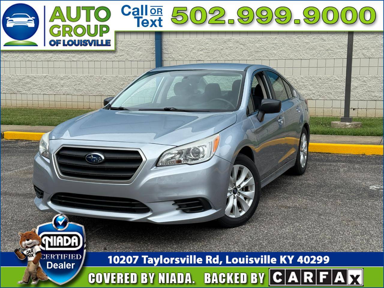 2017 Subaru Legacy 2.5i — Sedan — 7,819 mi — Louisville, KY