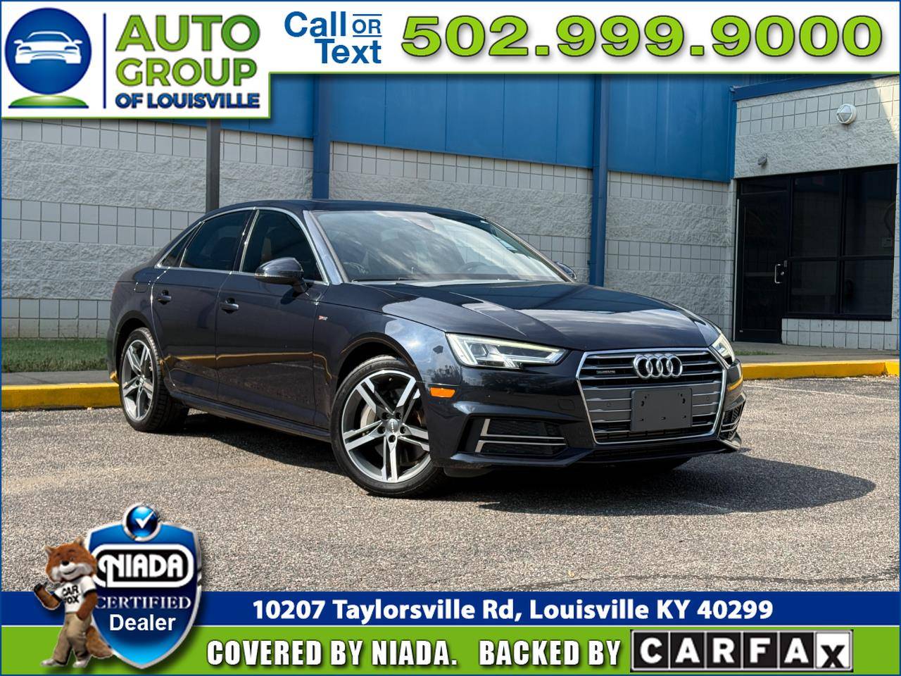 2018 Audi A4 Premium Plus — Sedan — 45,305 mi — Louisville, KY