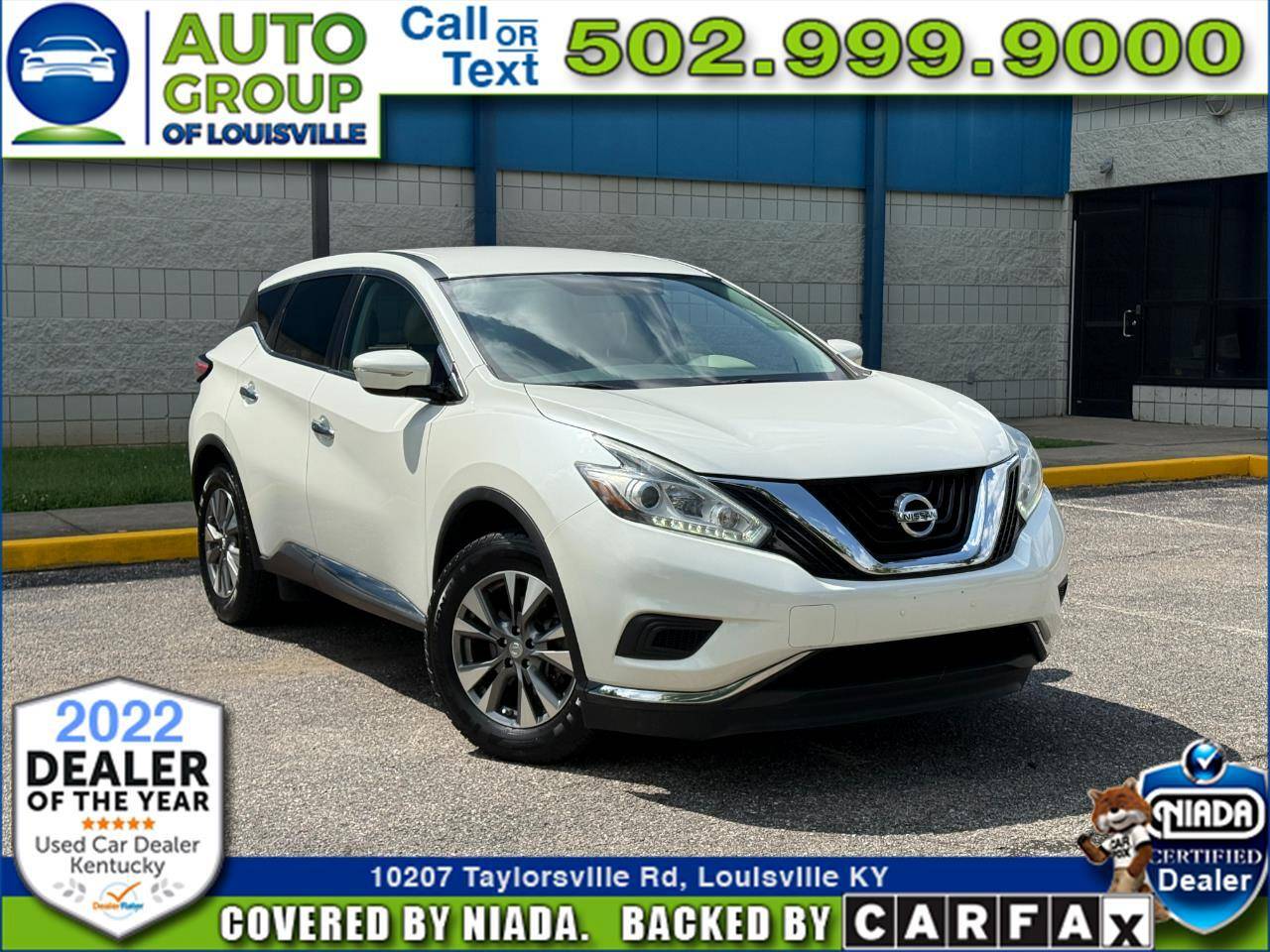 2015 Nissan Murano S — SUV — 74,150 mi — Louisville, KY