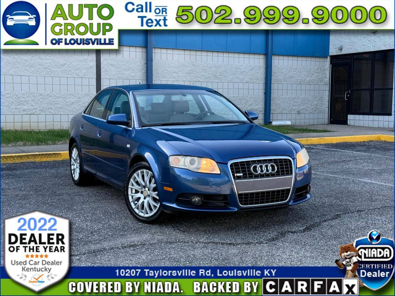 2008 Audi A4 2.0T — Sedan — 43,541 mi — Louisville, KY