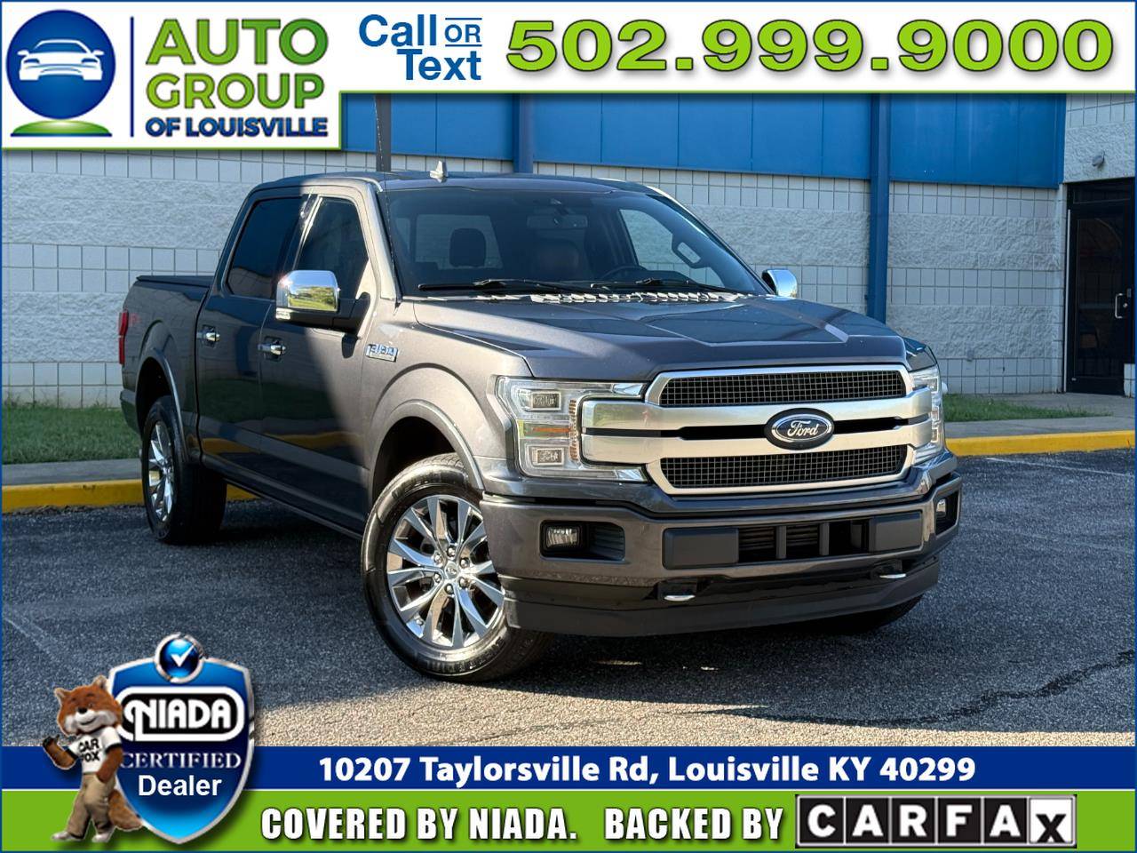 2018 Ford F-150 Platinum — Pickup Truck — 120,609 mi — Louisville, KY