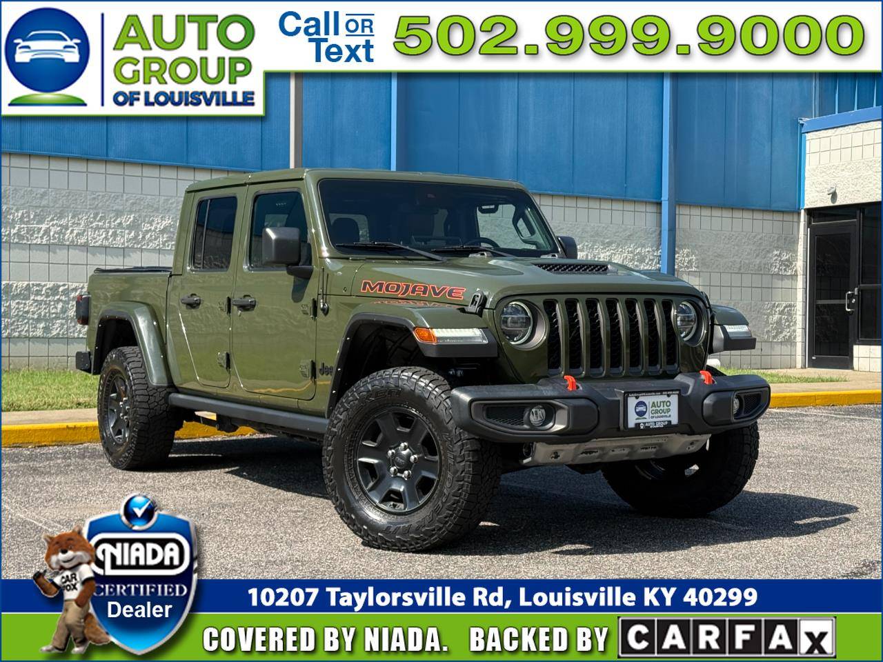 2021 Jeep Gladiator Mojave — Pickup Truck — 72,383 mi — Louisville, KY