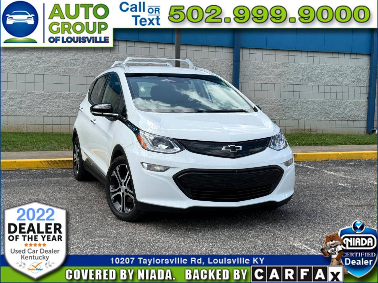 2017 Chevrolet Bolt EV Premier — Hatchback — 57,712 mi — Louisville, KY