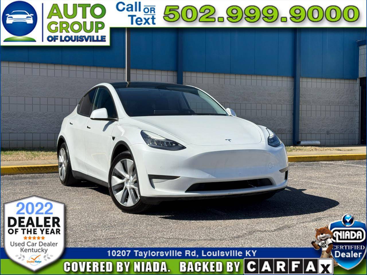 2021 Tesla Model Y Long Range — SUV — 74,044 mi — Louisville, KY