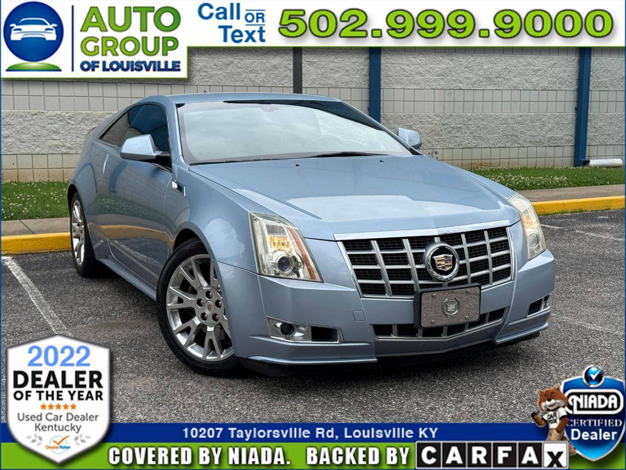 2013 Cadillac CTS Premium — Coupe — 43,006 mi — Louisville, KY