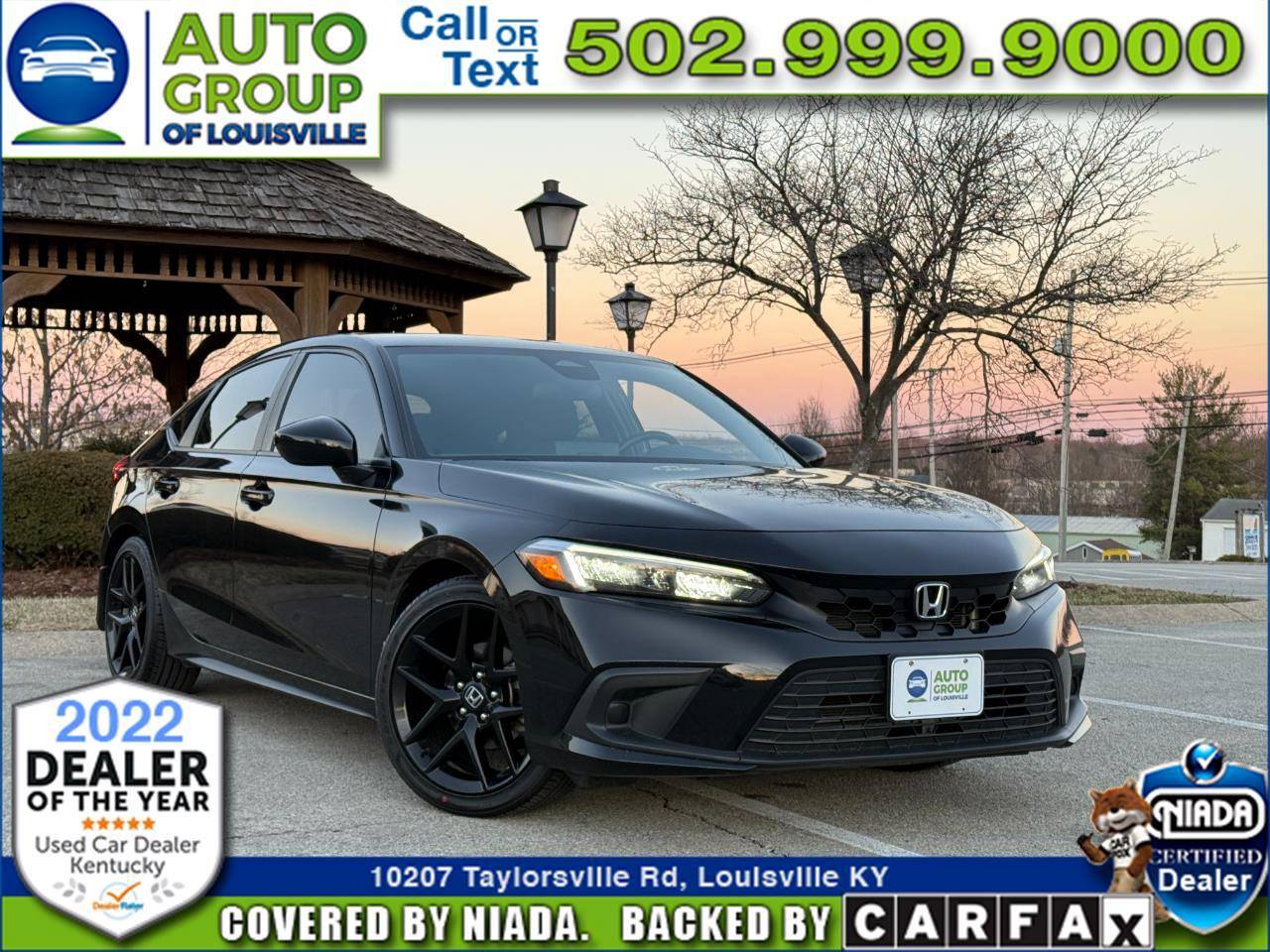 2022 Honda Civic Sport — Hatchback — 37,488 mi — Louisville, KY