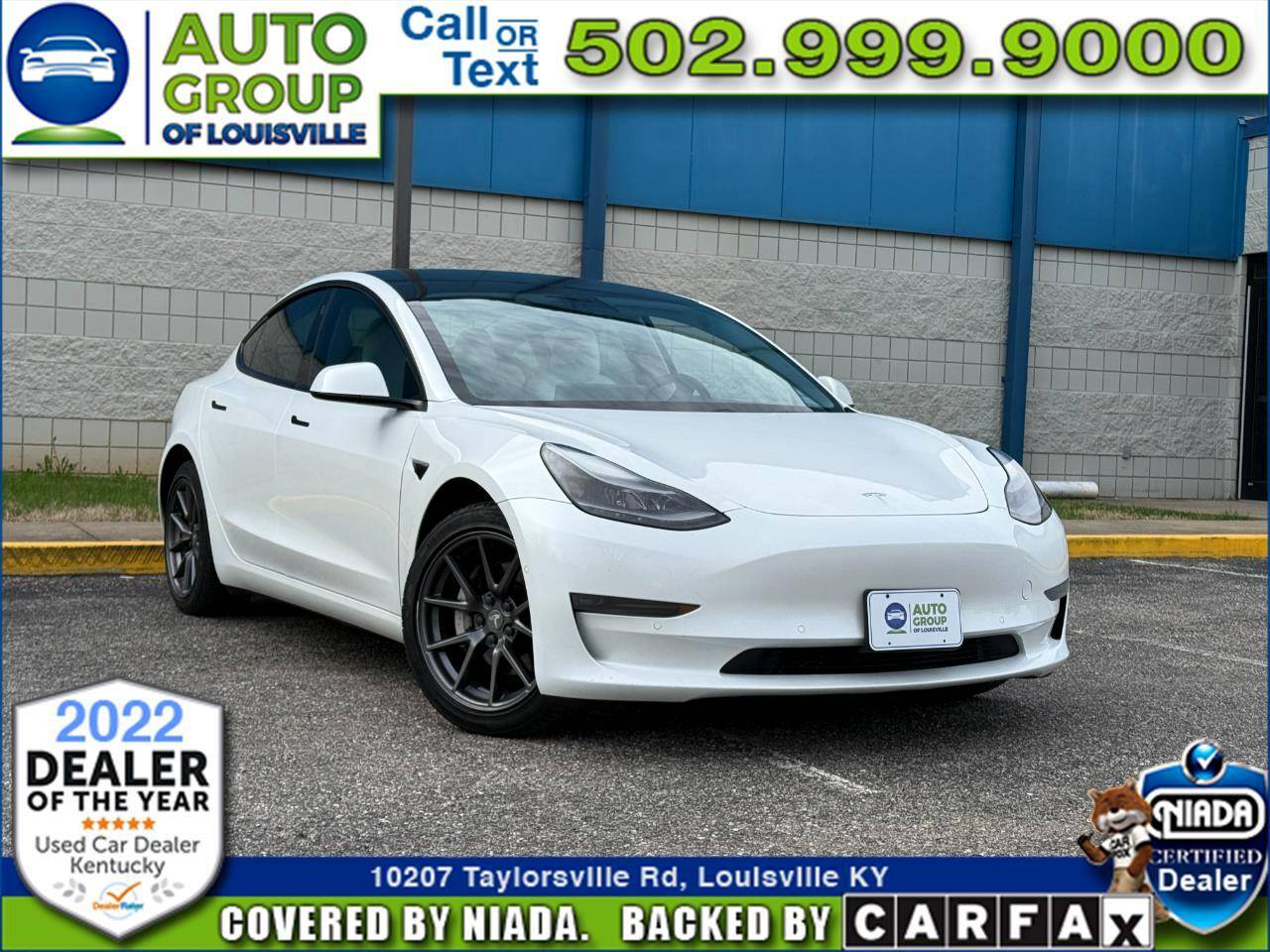2021 Tesla Model 3 Long Range — Sedan — 94,107 mi — Louisville, KY