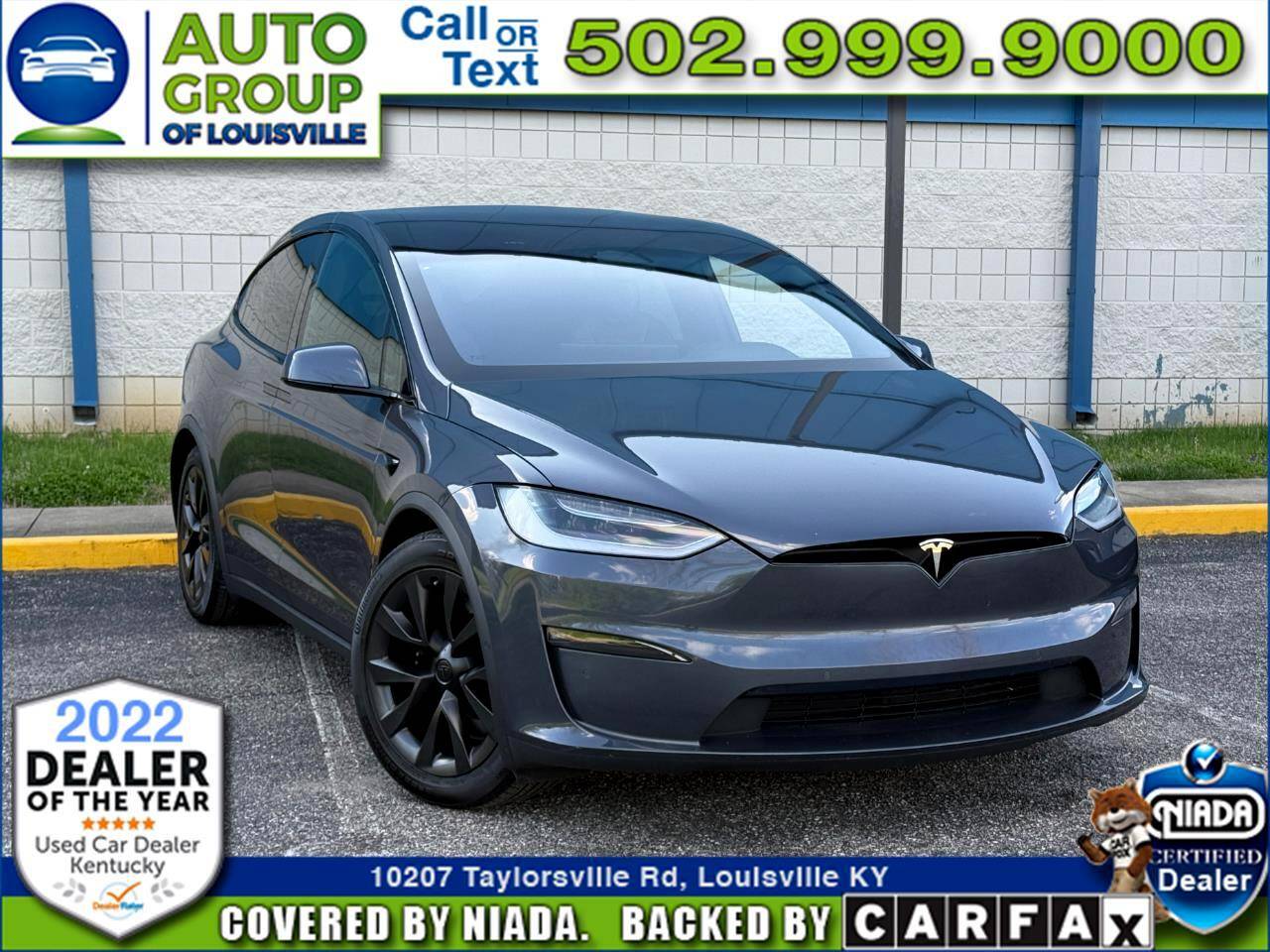2022 Tesla Model X AWD — SUV — 65,023 mi — Louisville, KY