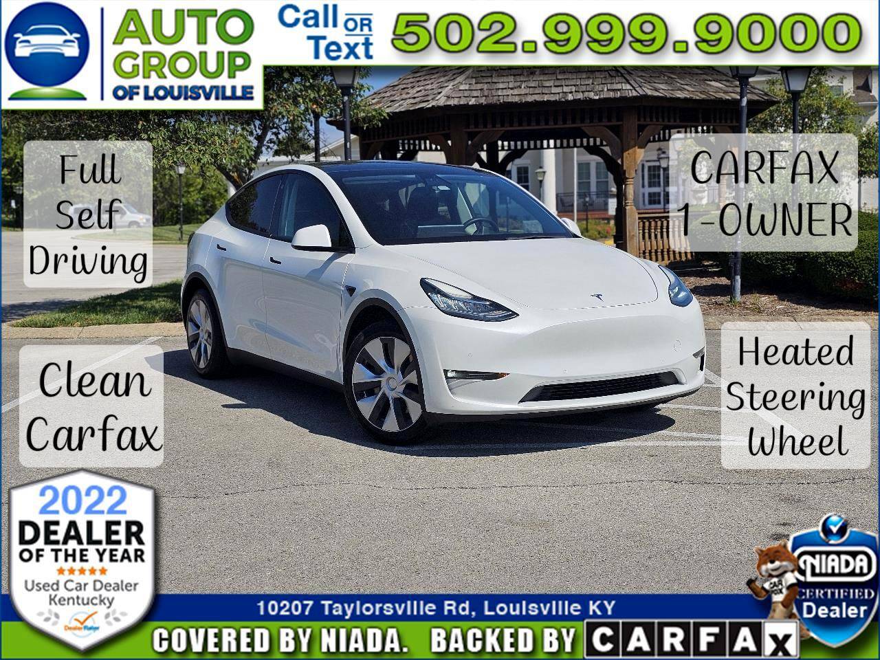 2021 Tesla Model Y Long Range — SUV — 75,206 mi — Louisville, KY