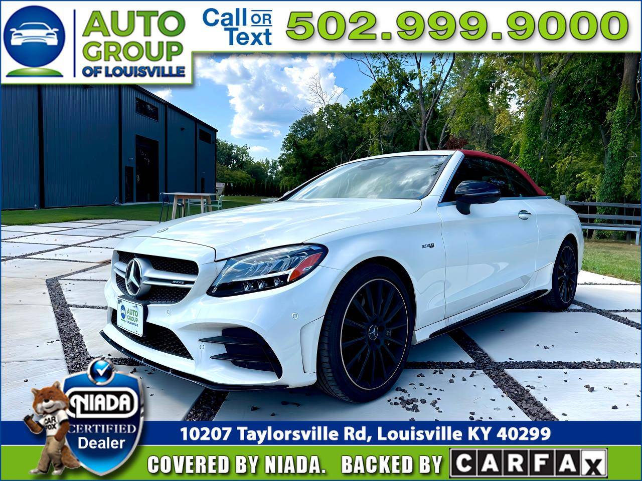 2021 Mercedes-Benz C-Class AMG C 43 — Convertible — 14,381 mi — Louisville, KY