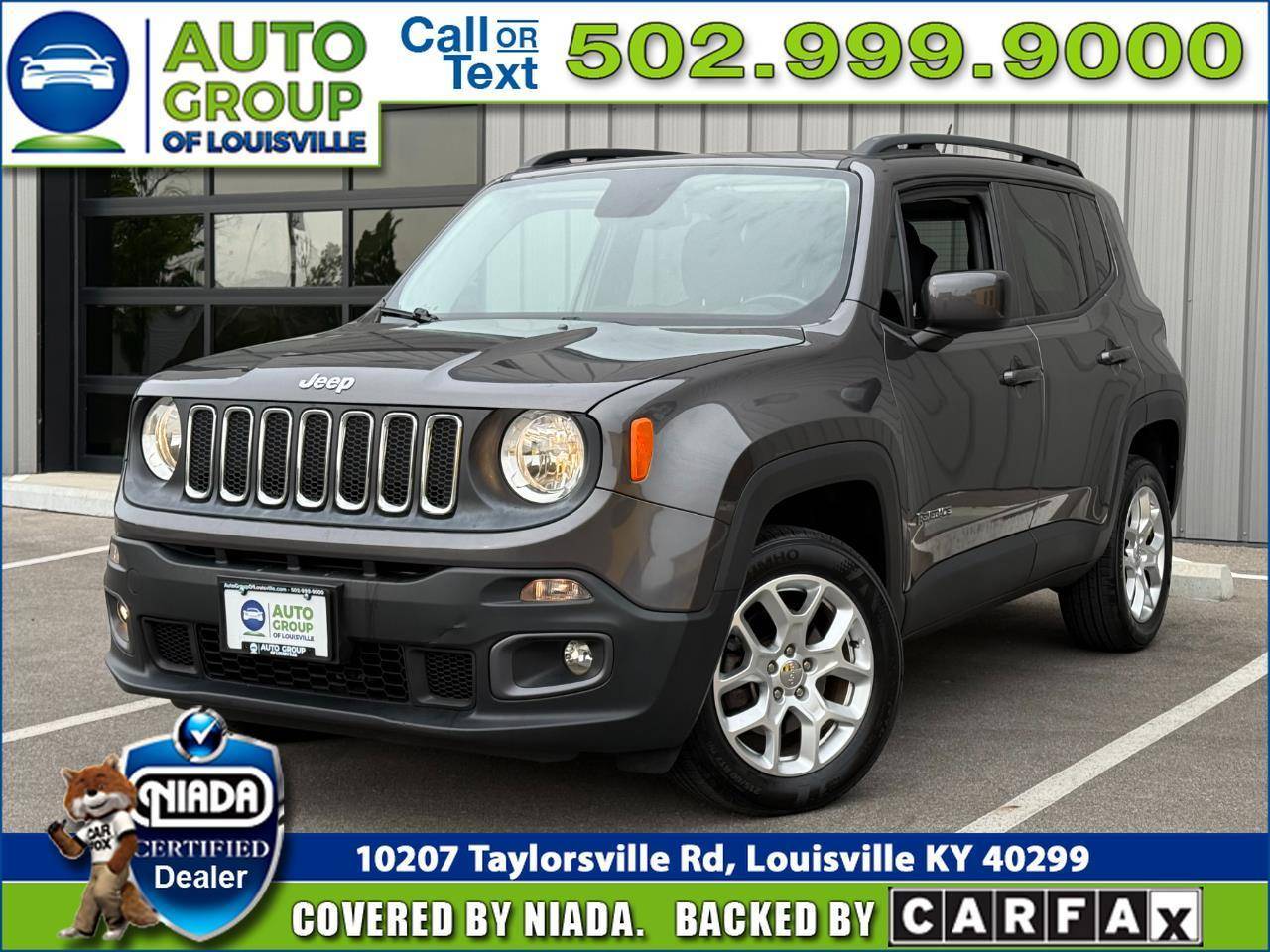 2016 Jeep Renegade Latitude — SUV — 39,476 mi — Louisville, KY